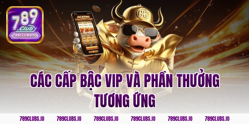 Các cấp bậc VIP và phần thưởng tương ứng